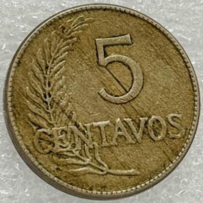 文馨钱币收藏第 302 场，国外回流老铜币，中东阿拉伯地区，拉美等国货币，30 号 1 号二连拍，长期接代拍业务，预计 4 月 4-5 号发货 少见秘鲁女神 1918-26 年 5 分