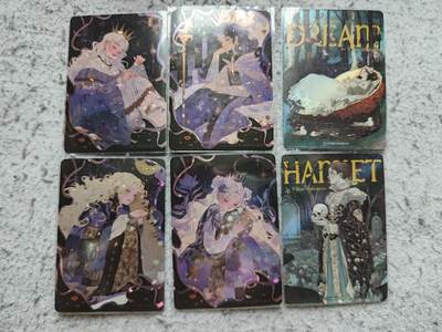 【随心含颖卡拍58期】卡游/集卡社/卡卡沃 抽卡机专场拍卖【无佣金】 - 超级好看中高位闪卡6张