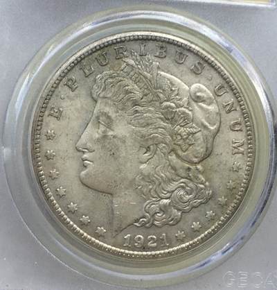 世界钱币专场拍卖 每周二开拍 1921年S版美国摩根女神一美元银币