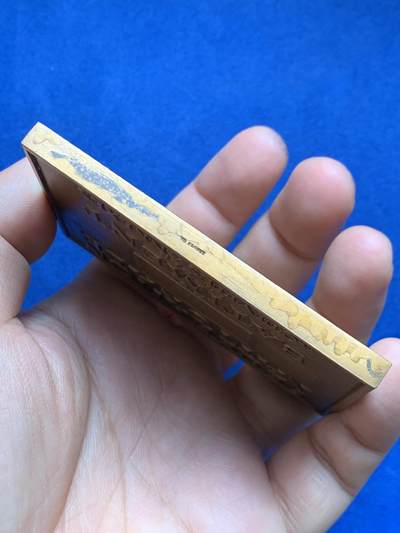 《竞宝斋》第485场 周日，周一，周二 3场连拍 （全场包邮）20级店铺 欢迎送拍 法国国家建筑联合会铜章，带原盒，199.8g，56*81mm，丰饶角边铭