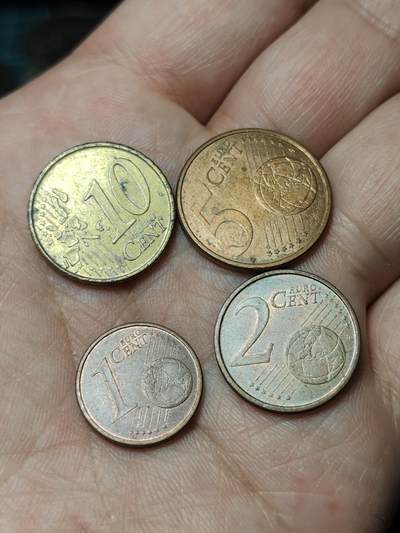 2026年第四十八场(总第二百一十七场）外国好品散币场(免佣金) 西班牙🇪🇸1999–2016年1、2、5、10欧分四枚