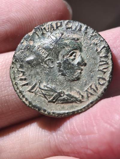 星盘世界钱币 5.2年度精品币大拍 一周年抽奖活动 古罗马帝国-三世纪危机 加里恩努斯军团军旗铜币 安条克制造 可能临时替代军费东方边境使用 类型特殊