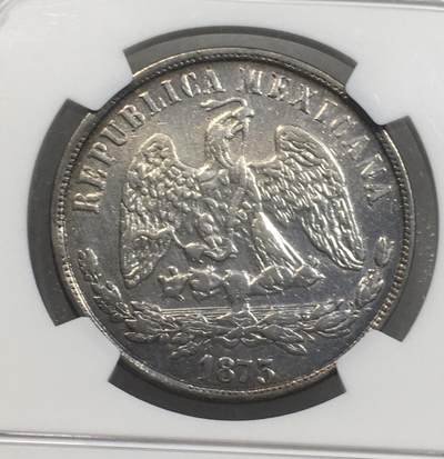 世界钱币专场拍卖 每周二开拍 NGC AUD 1873年墨西哥天平鹰洋一比索银币