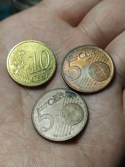 2026年第四十八场(总第二百一十七场）外国好品散币场(免佣金) 希腊🇬🇷2002年5、10欧分共三枚