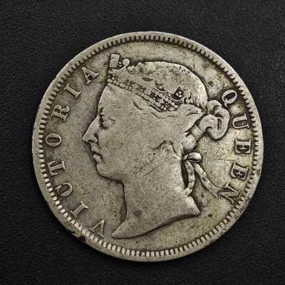 【淘币小摊】实时拍第九百零二拍   银币场    每周一统一发货 海峡1896年维多利亚20分银币
