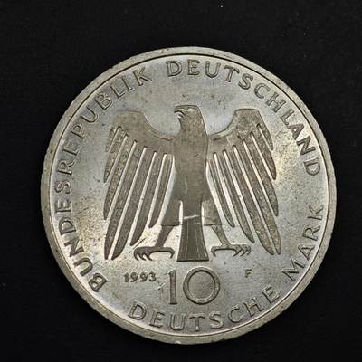 【淘币小摊】实时拍第九百零二拍   银币场    每周一统一发货 德国1993年波茨坦1000年10马克银币