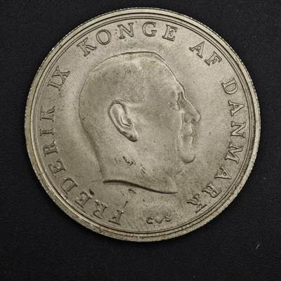 【淘币小摊】实时拍第九百零二拍   银币场    每周一统一发货 丹麦1968年10克朗银币