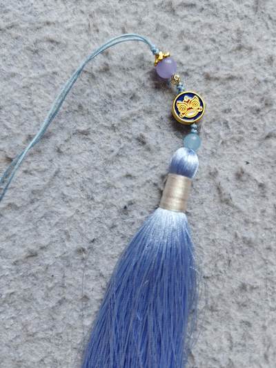 【随心含颖卡拍58期】卡游/集卡社/卡卡沃 抽卡机专场拍卖【无佣金】 店主手工 黄铜长流苏一支