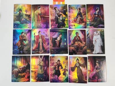 第114期阳大大卡牌拍卖第114期（持续收拍品，周五晚上九点截拍，进群福利早知道） 大圣卡通 司马 列女传 第五弹 昆闪15张