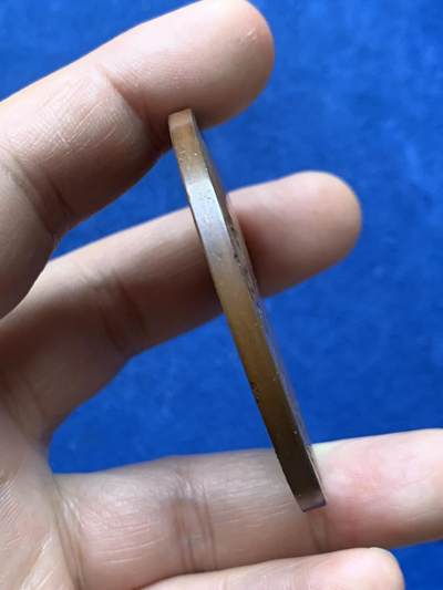 《竞宝斋》第484场 周日，周一，周二 3场连拍 （全场包邮）20级店铺 欢迎送拍 英国1837-1897年维多利亚女王加冕60周年纪念大铜章，带原盒，大尺寸版本，直径55.3mm，重74.8克