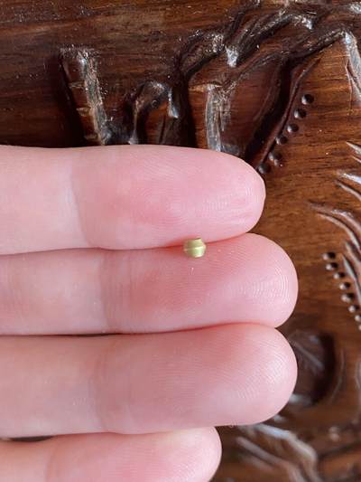 美品钱币古珠杂项拍卖-第1场/20260429 - 古波斯阿契美尼德时期黄金古珠 距今约2500年 少见 精品