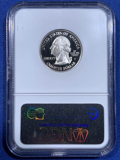 《竞宝斋》第484场 周日，周一，周二 3场连拍 （全场包邮）20级店铺 欢迎送拍 NGC PF69UC 美国州系列2008年夏威夷1/4元精制币，PROOF，币面清爽干净又舒适，小巧精致