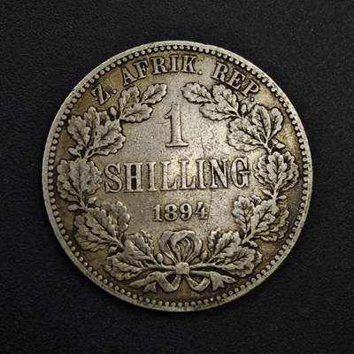 【淘币小摊】实时拍第九百零二拍   银币场    每周一统一发货 南非德兰士瓦1894年1先令银币