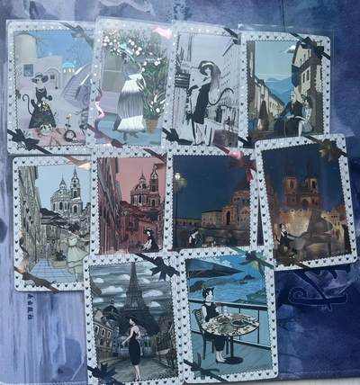 【随心含颖卡拍58期】卡游/集卡社/卡卡沃 抽卡机专场拍卖【无佣金】 赫本毛 闪卡 10张