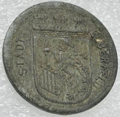 文馨钱币收藏第 302 场，国外回流老铜币，中东阿拉伯地区，拉美等国货币，30 号 1 号二连拍，长期接代拍业务，预计 4 月 4-5 号发货 少见德紧1917年 50芬尼锌币 