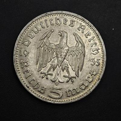 【淘币小摊】实时拍第九百零二拍   银币场    每周一统一发货 德国1935年5马克银币D厂