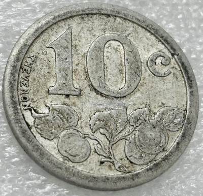 文馨钱币收藏第 302 场，国外回流老铜币，中东阿拉伯地区，拉美等国货币，30 号 1 号二连拍，长期接代拍业务，预计 4 月 4-5 号发货 少见好品法国紧急状态埃夫勒1921 年 10 分  铝币  A 版