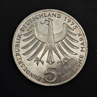 【淘币小摊】实时拍第九百零二拍   银币场    每周一统一发货 德国1975年神学家阿尔伯特·施伟策诞辰百年5马克银币