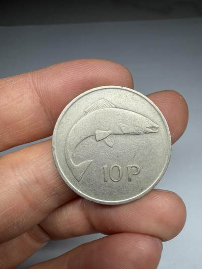 2026年集古藏今外币拍卖第四期-第4场—（总第324拍），可以寄存60天，满160元包邮。 - 1975年爱尔兰10便士