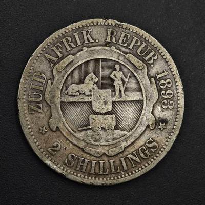 【淘币小摊】实时拍第九百零二拍   银币场    每周一统一发货 南非德兰士瓦1893年2先令银币