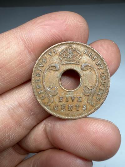 2026年集古藏今外币拍卖第四期-第4场—（总第324拍），可以寄存60天，满160元包邮。 - 1943年英属东非5分