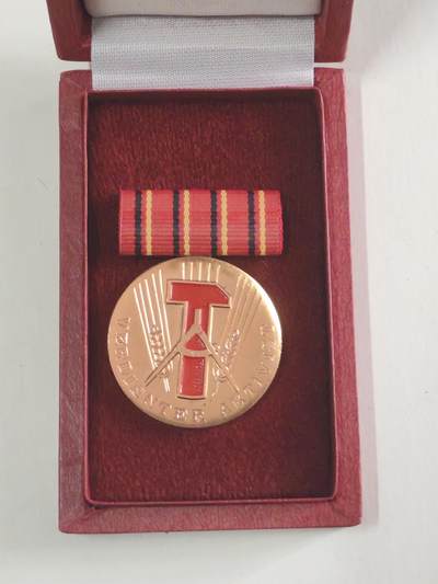 韵星假日军品类拍卖第56期  -- Rimey Holidays Militaria Auction 56 民主德国功勋活动家奖章带原盒