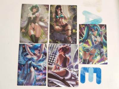 第114期阳大大卡牌拍卖第114期（持续收拍品，周五晚上九点截拍，进群福利早知道） 藏无缺璇哥 动漫美女粗闪5张