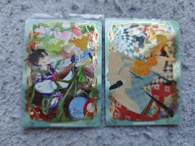 【随心含颖卡拍58期】卡游/集卡社/卡卡沃 抽卡机专场拍卖【无佣金】 万漫社 爱丽丝印签两张