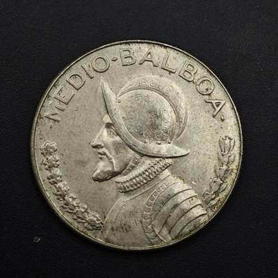 【淘币小摊】实时拍第九百零二拍   银币场    每周一统一发货 巴拿马1968年1/2巴波亚银币