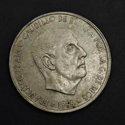 【淘币小摊】实时拍第九百零二拍   银币场    每周一统一发货 西班牙1966年100比赛塔银币