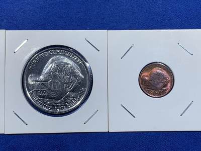 《竞宝斋》第484场 周日，周一，周二 3场连拍 （全场包邮）20级店铺 欢迎送拍 三枚一组 土耳其1980年捕鱼F.A.O纪念币