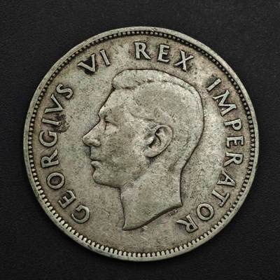 【淘币小摊】实时拍第九百零二拍   银币场    每周一统一发货 南非1940年乔治六世2.5先令银币