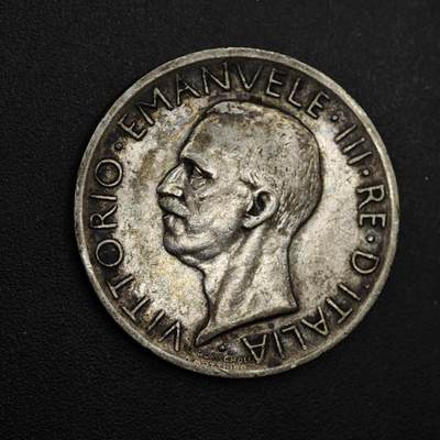 【淘币小摊】实时拍第九百零二拍   银币场    每周一统一发货 意大利1927年5里拉银币