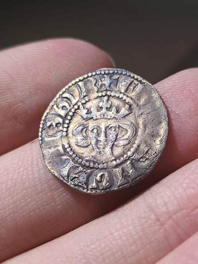 星盘世界钱币 5.2年度精品币大拍 一周年抽奖活动 - 精品！英格兰王国金雀花王朝“苏格兰之锤”“长腿”爱德华一世便士银币，打制于伦敦，打制与保存状态在同类品中难得