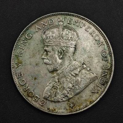 【淘币小摊】实时拍第九百零二拍   银币场    每周一统一发货 海峡1921年乔治五世50分银币