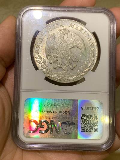 《竞宝斋》第484场 周日，周一，周二 3场连拍 （全场包邮）20级店铺 欢迎送拍 NGC MS64 墨西哥1884年 PIMH老鹰银币 圣路易斯波多西 小厂精品之作 NGC冠军分 难得筹码 藏家朋友们把握住机会