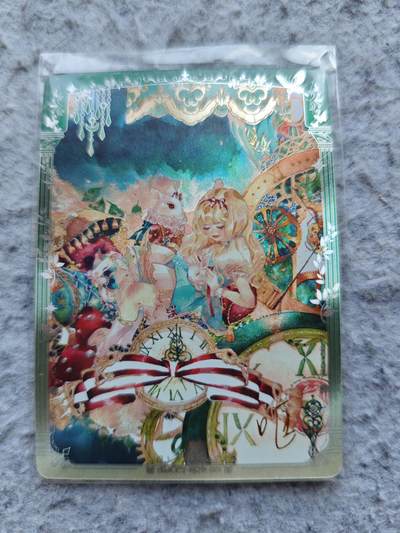 【随心含颖卡拍58期】卡游/集卡社/卡卡沃 抽卡机专场拍卖【无佣金】 万漫社 爱丽丝超美印签一张