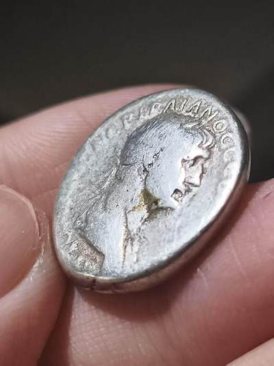 星盘世界钱币 5.2年度精品币大拍 一周年抽奖活动 非常稀有！罗马帝国 - 图拉真大帝军团军旗4德拉克马大银币蛇篮？阿拉伯行省-布斯拉造币 高纯银质感一流！