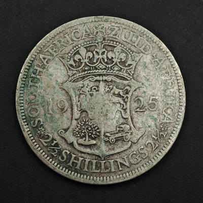 【淘币小摊】实时拍第九百零二拍   银币场    每周一统一发货 南非1925年乔治五世2.5先令银币