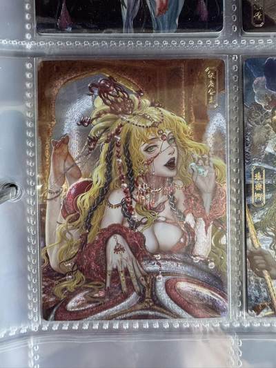 月落卡牌大清仓第10期 幻世神姬  卡玩帕克   铁扇公主   全新未拆双联粗闪卡一套