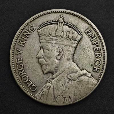 【淘币小摊】实时拍第九百零二拍   银币场    每周一统一发货 新西兰1933年乔治五世弗洛林银币