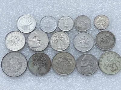 第一海外回流一元起拍收藏 散集专场  第313期 散币一组 15枚