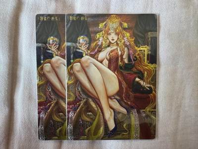 月落卡牌大清仓第10期 异界水浒神姬   卡玩帕克   没遮拦穆弘   双联粗闪卡两张