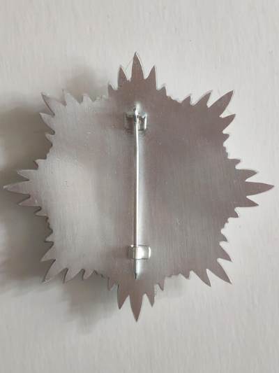 韵星假日军品类拍卖第56期  -- Rimey Holidays Militaria Auction 56 奥地利共和国功绩星芒勋章 中期版本 高等级好品 铜镀银