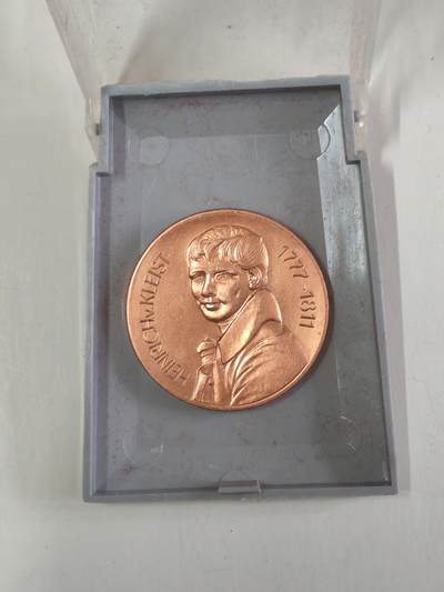 韵星假日军品类拍卖第56期  -- Rimey Holidays Militaria Auction 56 民主德国亨利奇冯克莱斯特奖章 带原盒