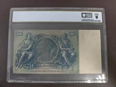 《外钞收藏家》第六百三十一期（五一假期场）（长期征集拍品、欢迎藏友们联系合作） 1935年德国100马克 pcgs65分