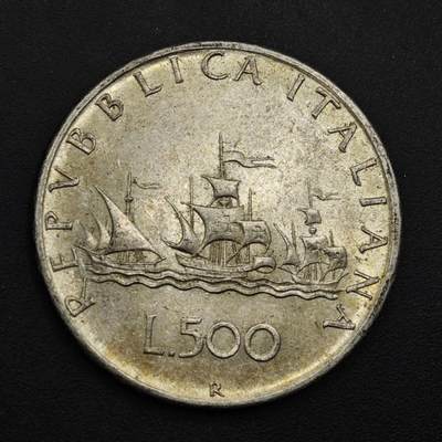 【淘币小摊】实时拍第九百零二拍   银币场    每周一统一发货 意大利1967年帆船女神500里拉银币