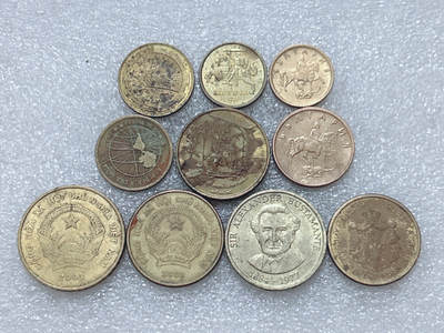 第一海外回流一元起拍收藏 散集专场  第313期 散币一组 10枚