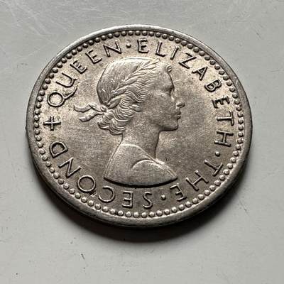 🌹外币初藏🌹🐯2026年第48场   每周二四六晚8️⃣点  大洋洲硬币专场 新西兰1964年 三便士 