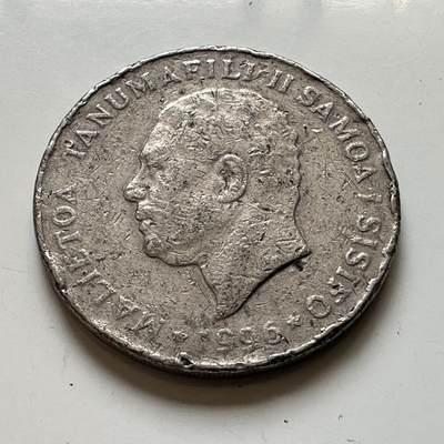 🌹外币初藏🌹🐯2026年第48场   每周二四六晚8️⃣点  大洋洲硬币专场 西萨摩亚 1996年  50分